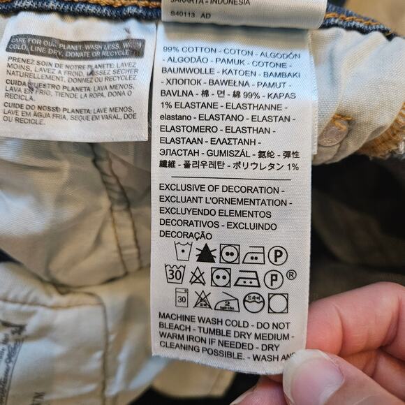 Levi’s 501 Button Fly Straight Leg Jeans Womens Size 29 Denim Blue Medium Wash - Picture 10 of 10